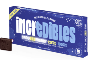 Photograph of product: Snoozzzeberry Bar (100mg TH-oui : 20mg CBN)