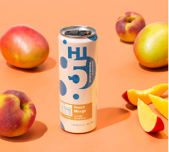 Photograph of product: Hi5 Seltzer Peach Mango - 4pk