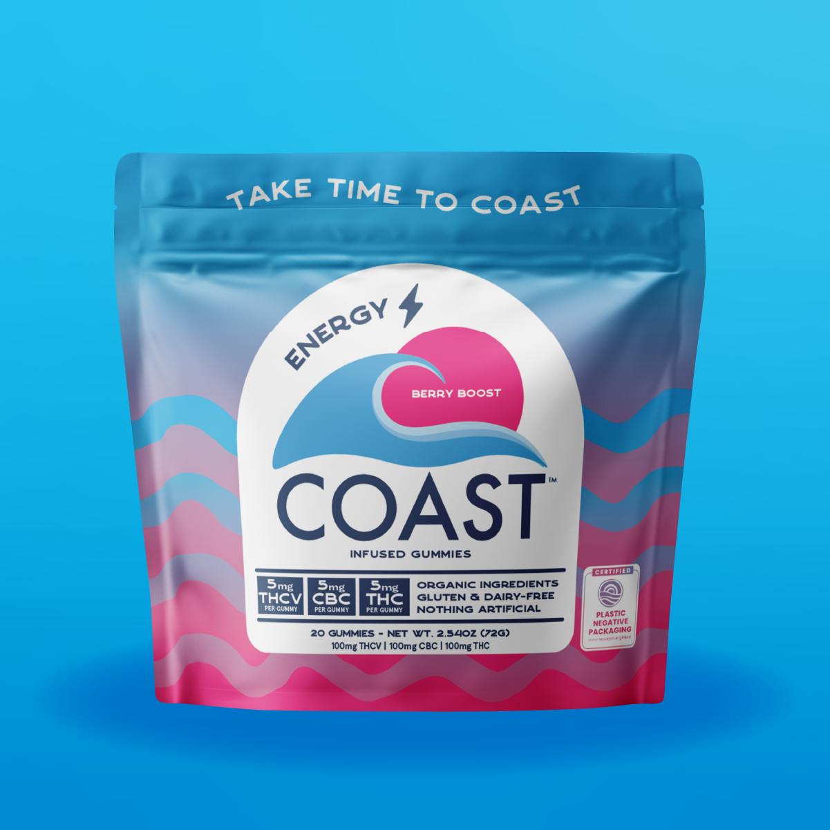 Photograph of product: Berry Boost 1:1:1 (TH-oui:CBC:TH-ouiV) I 100mg (20pk)