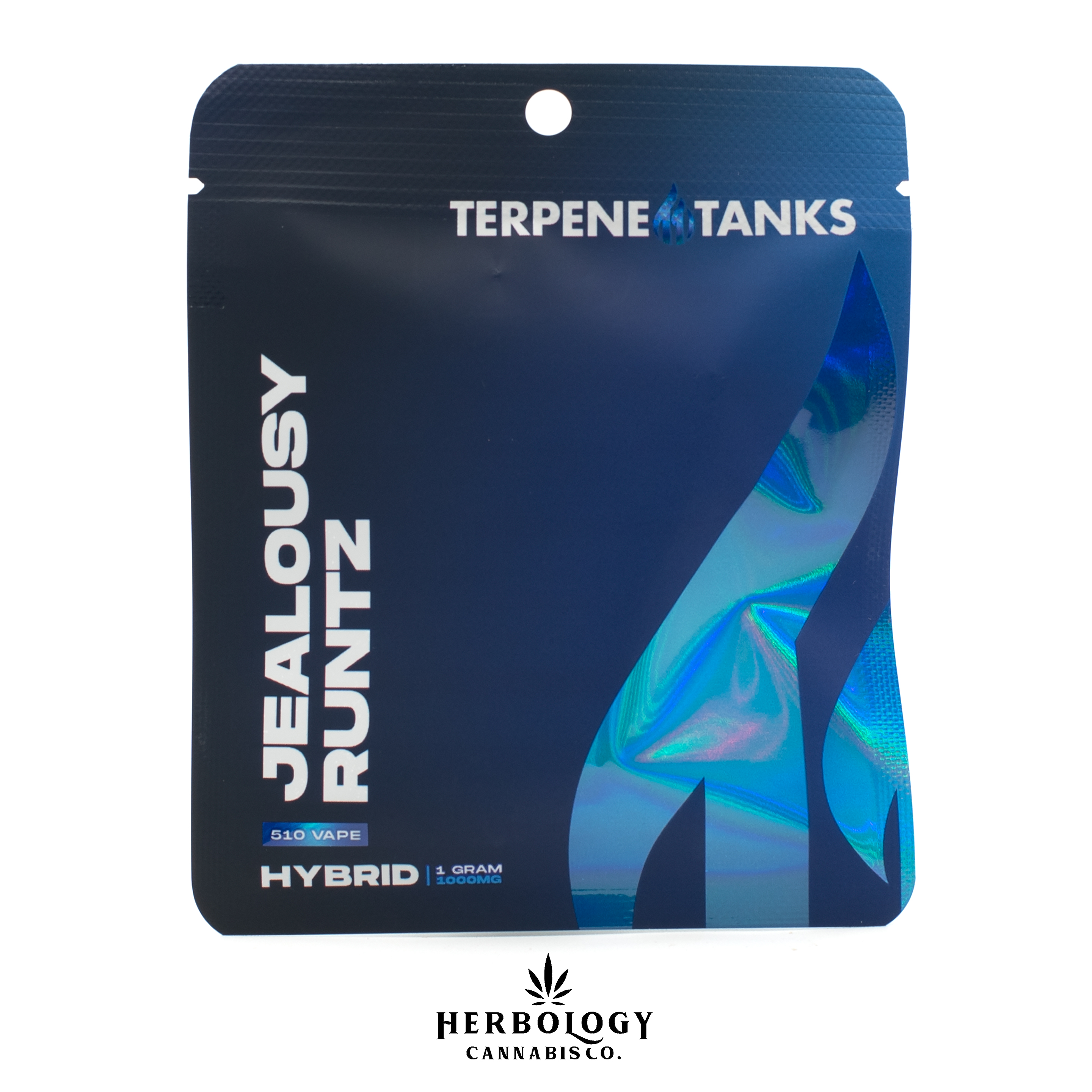 Photograph of Product: Terpene Tanks | Distillate 510 Cart | Jealousy Runtz | 1g