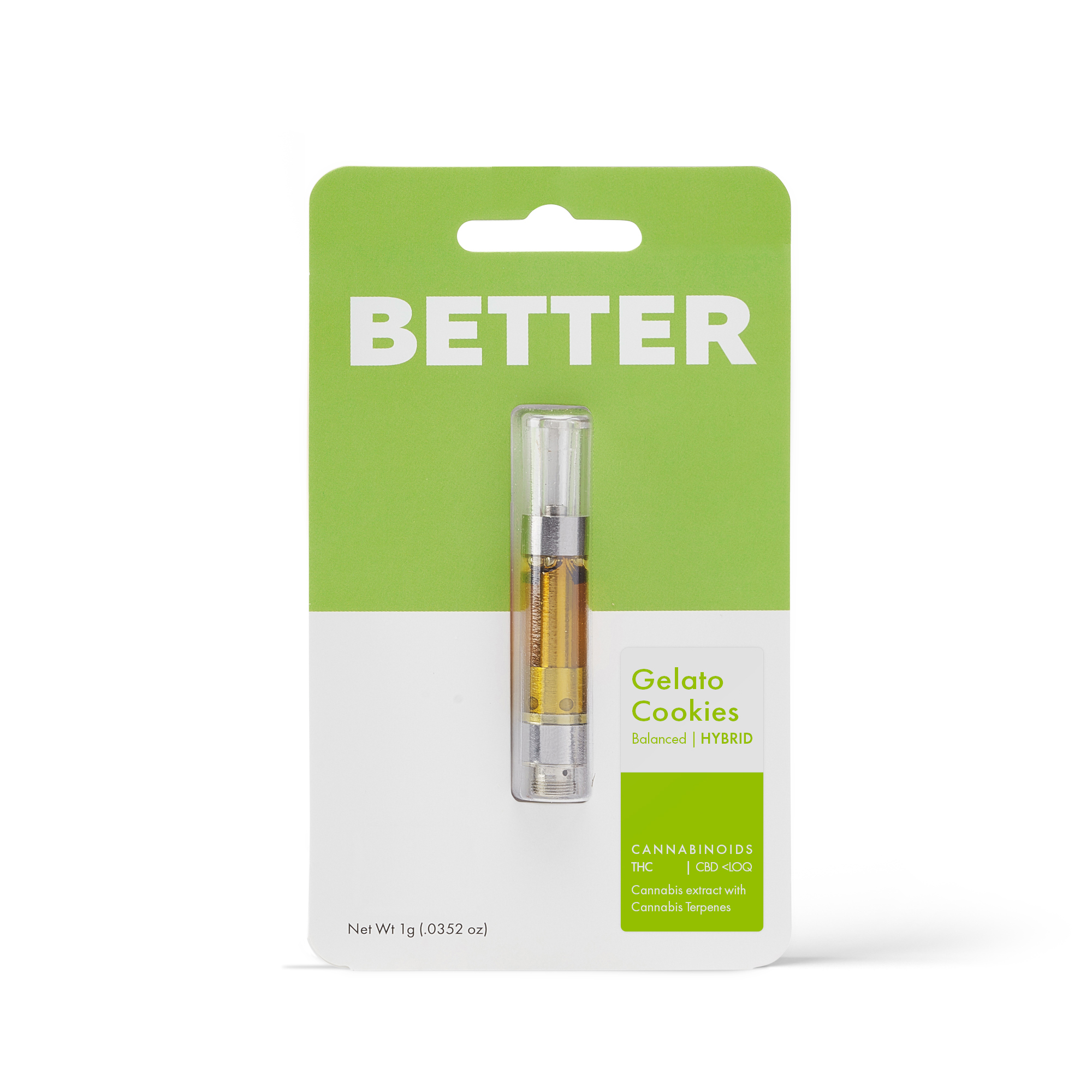 Photograph of product: Better Platinum Punch Cartridge 1g