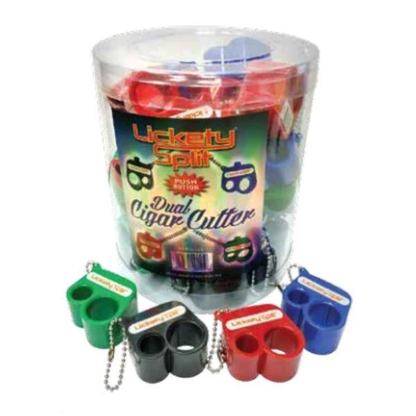 Photograph of product: Lickety Split Dual Cigar Cutter