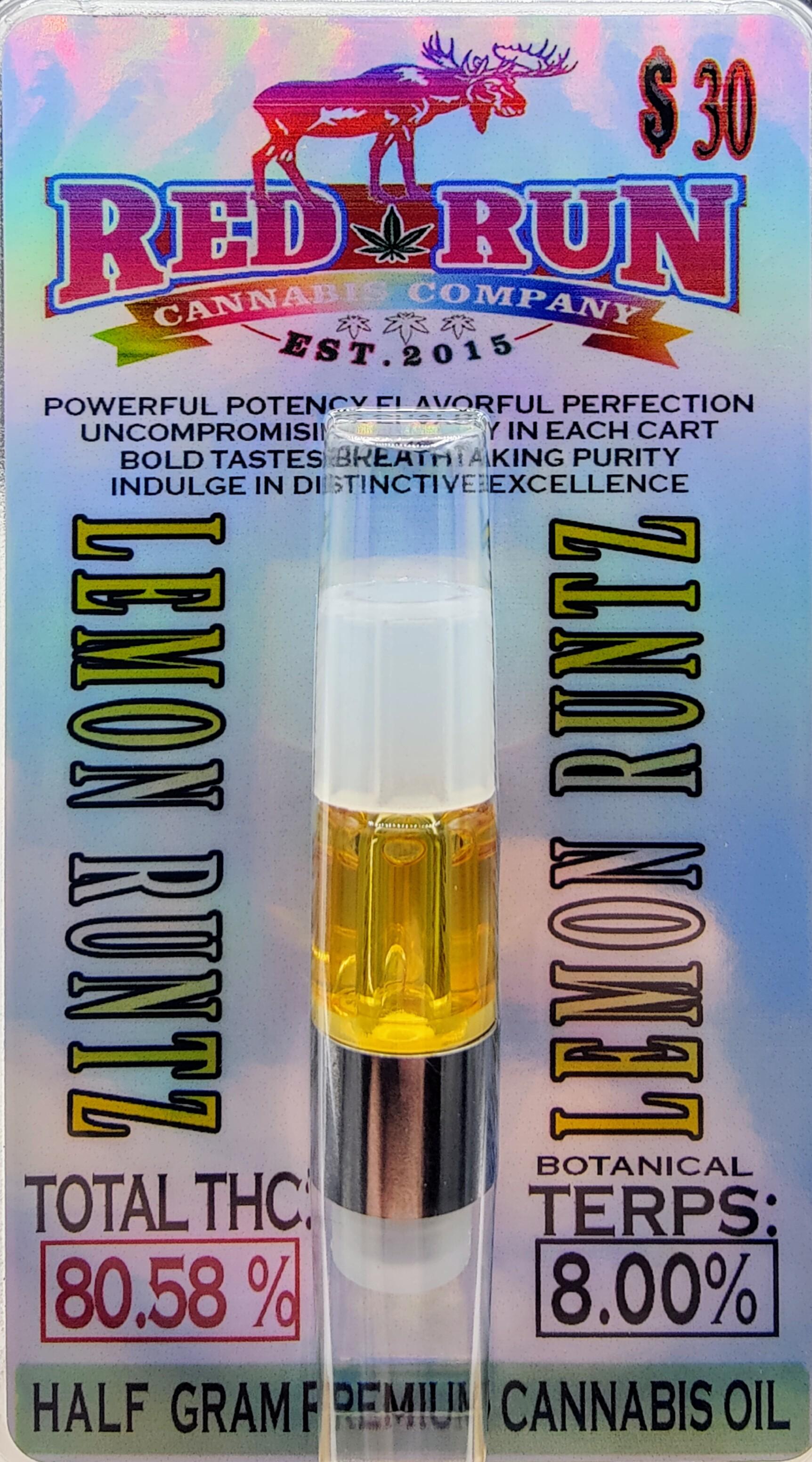 Photograph of product: of Lemon Runtz Cartridge