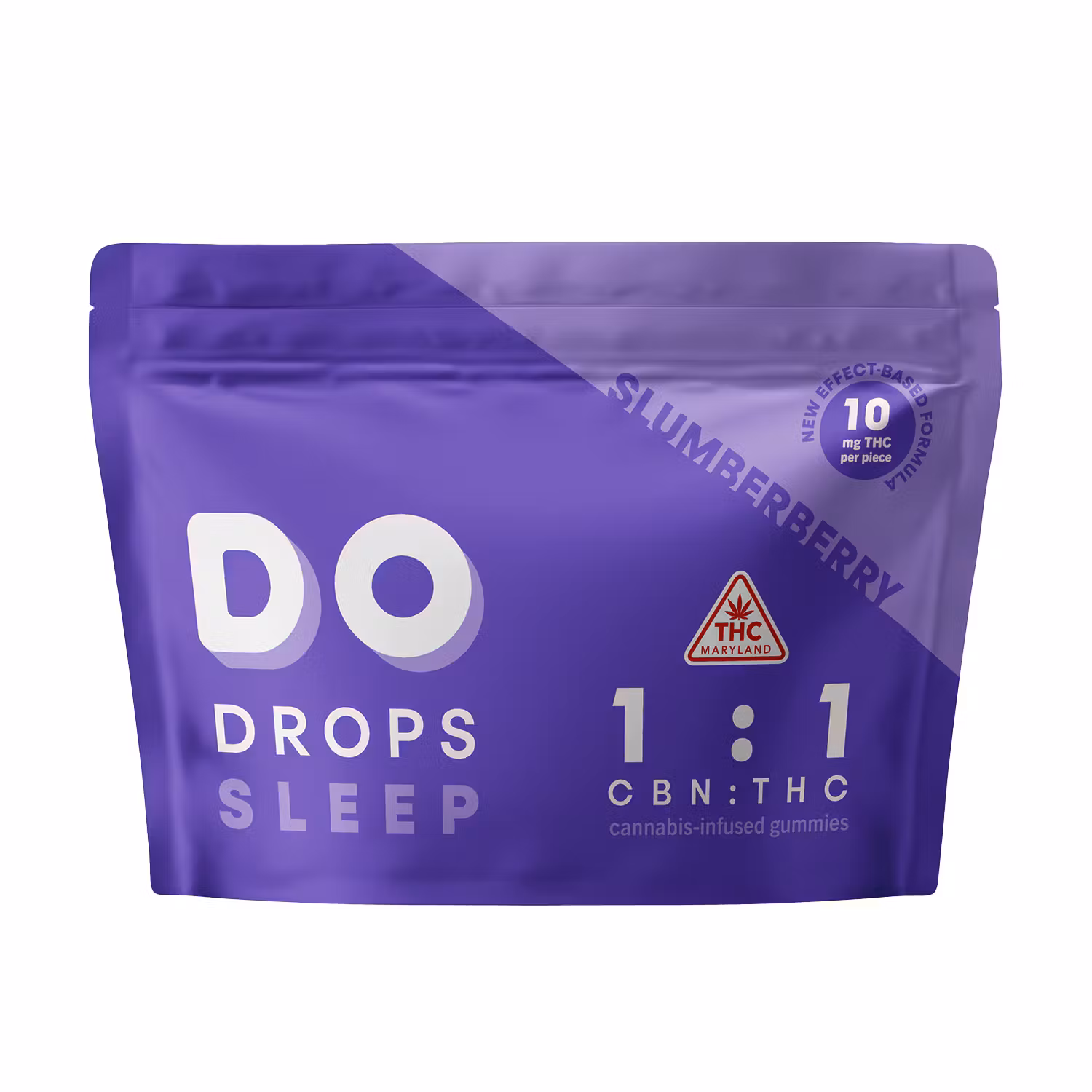 Photograph of product: Do Drops Slumberberry 1:1 CBN:TH-oui Gummies | 10mg (10ct)