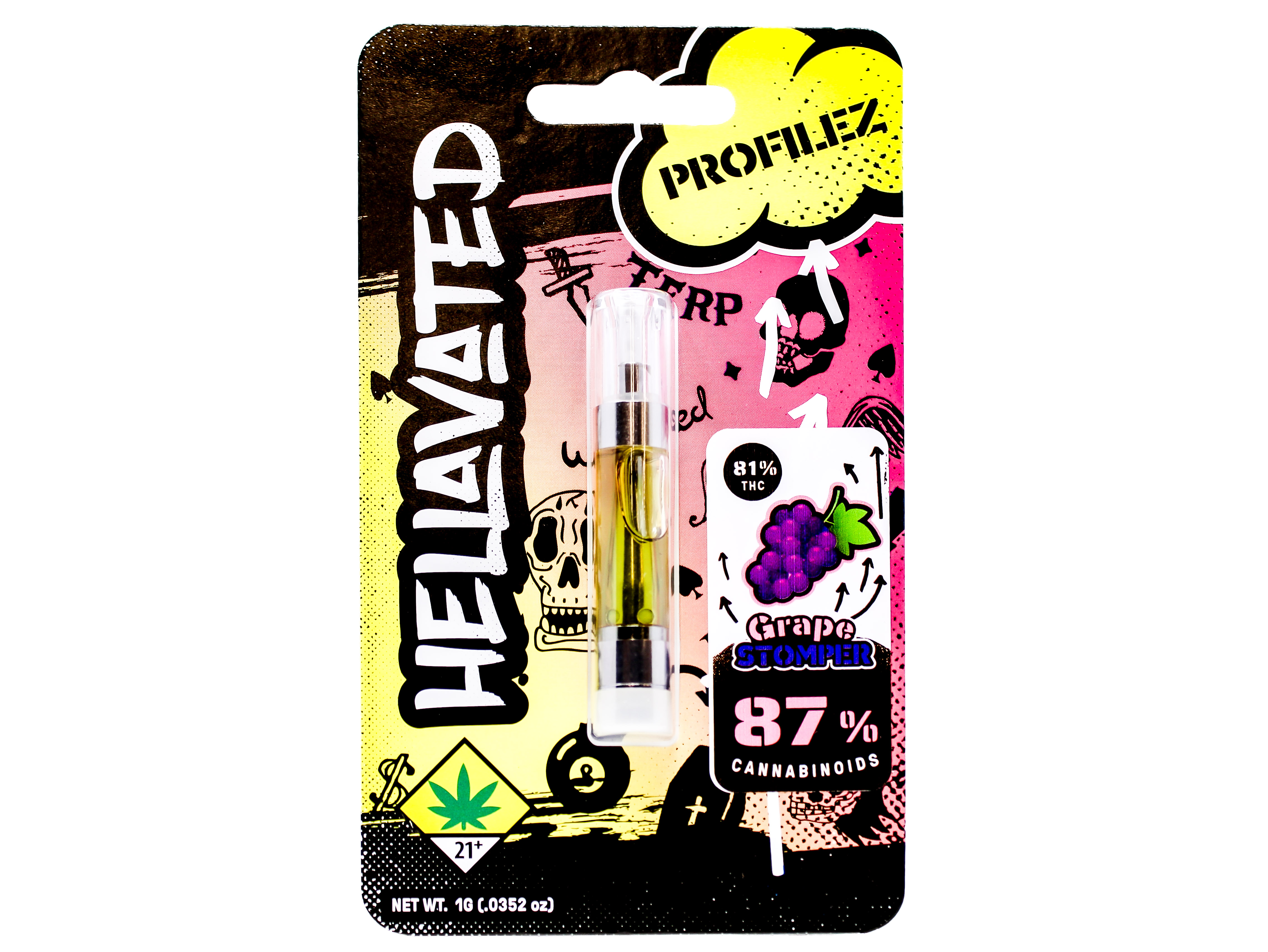 Photograph of product: AV Grape Stomper Distillate Cart 51526