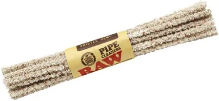 Photograph of product: RAW Pipe Cleaners Bristle Hemp 24pk