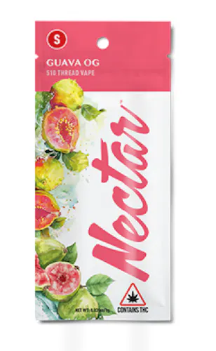 Photograph of product: Nectar | Guava OG | 1g Vape Cartridge
