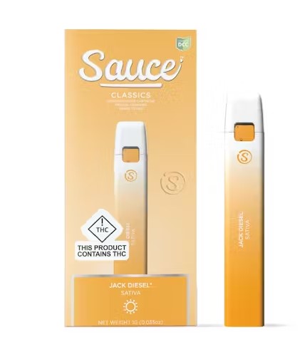 Photograph of product: Sauce | Jack Diesel | 1g Distillate Disposable