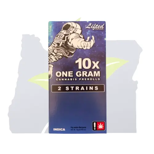 Photograph of product: Lifted-1G 10Pk-(R)Triangle K x NC