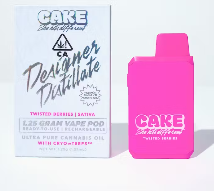 Photograph of product: Cake Twisted Berries Oui'd All In One 1.25g