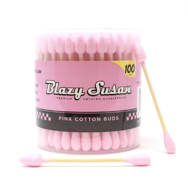 Photograph of product: Blazy Susan Blazy Pink Cotton Buds 100ct