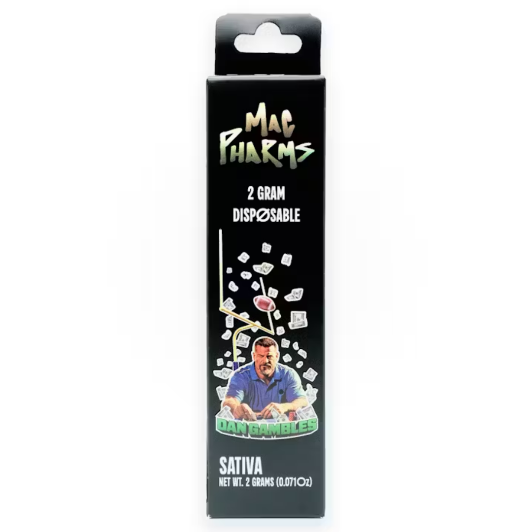 Photograph of product: Mac Pharms - 2g Disposable - Dan Gambles