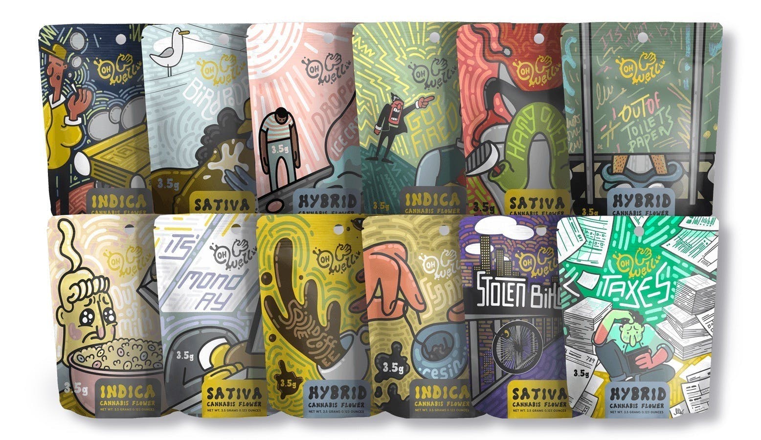 Photograph of product: Oh Well - Taxes cart. - 1g