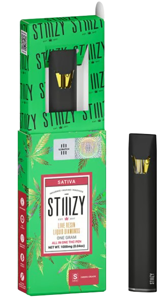 Photograph of product: GREEN CRACK (S) 1G LIQUID DIAMONDS - ALL IN ONE