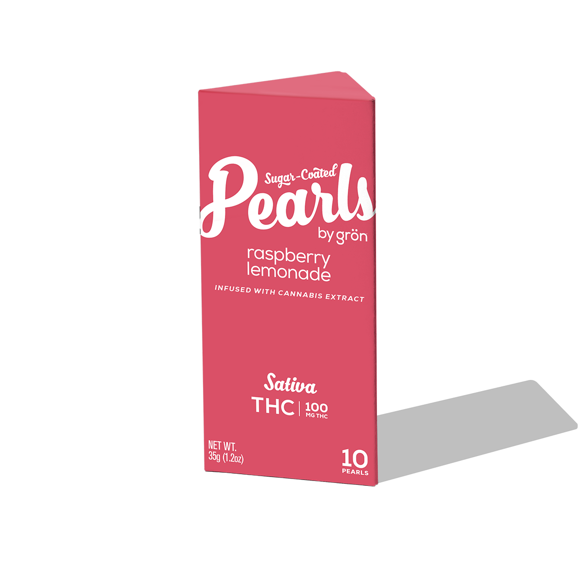Photograph of product: Gron - Raspberry Lemonade Pearls - 100mg/10pk