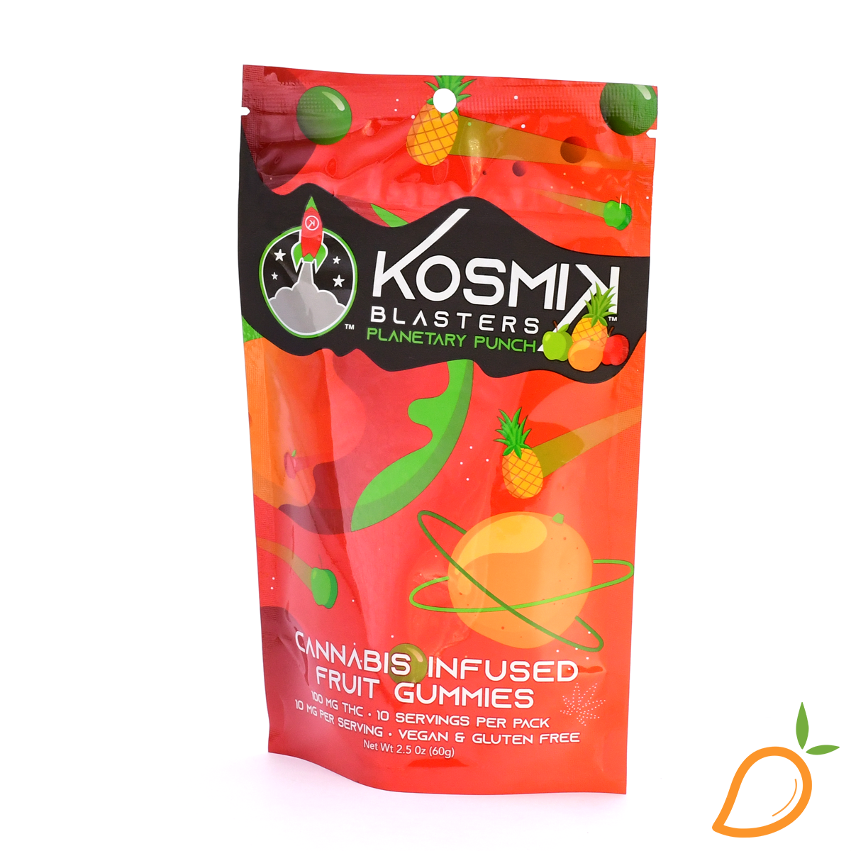 Photograph of product: 100mg Planetary Punch Blasters Kosmik