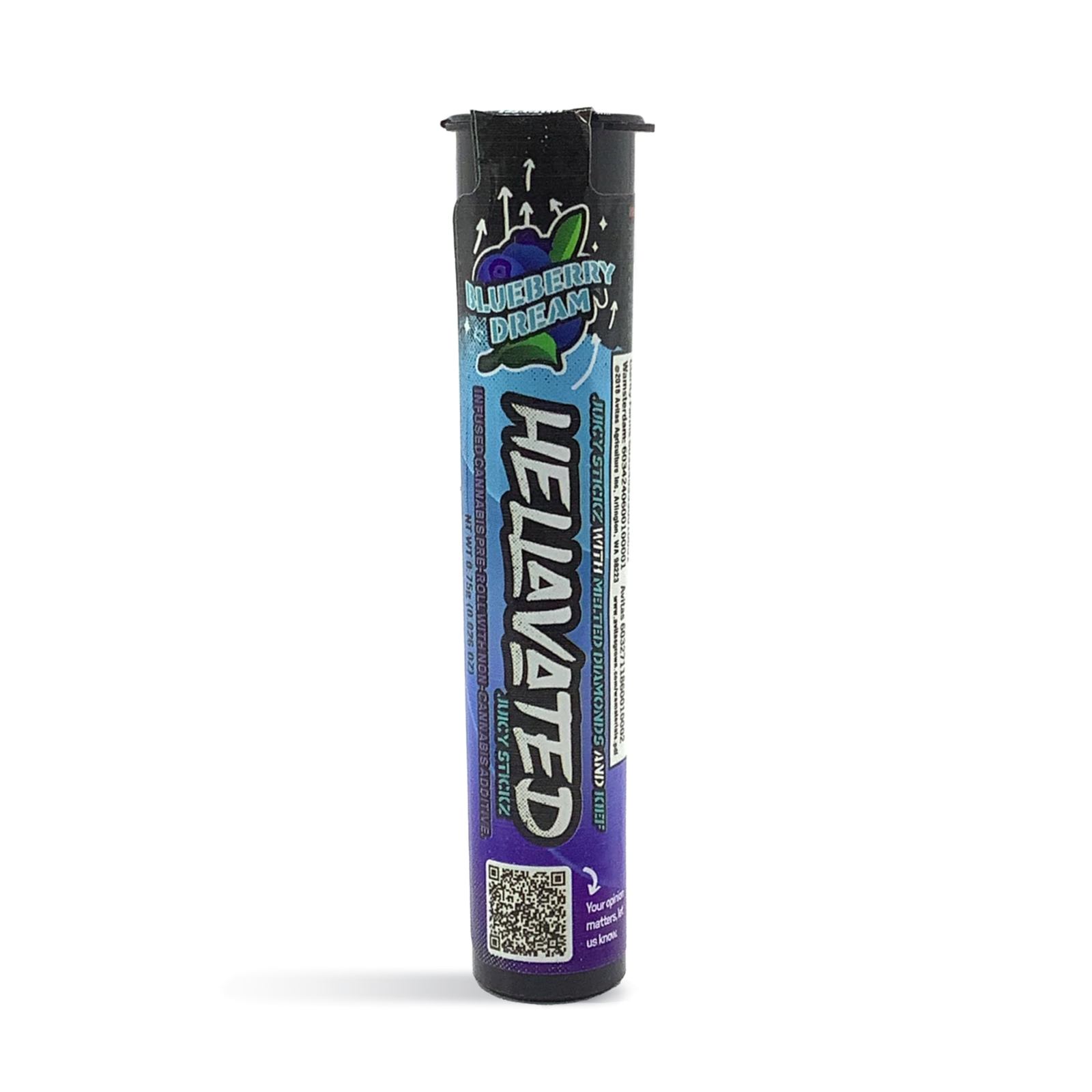 Photograph of product: Hellavated - BLUEBERRY DREAM - (.75g) - H