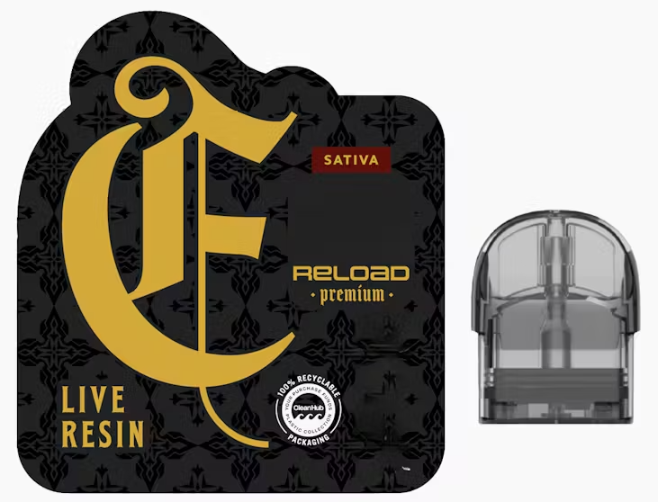 Photograph of Product: Amnesia Haze Live Resin Reload Pod | Sativa | Eureka