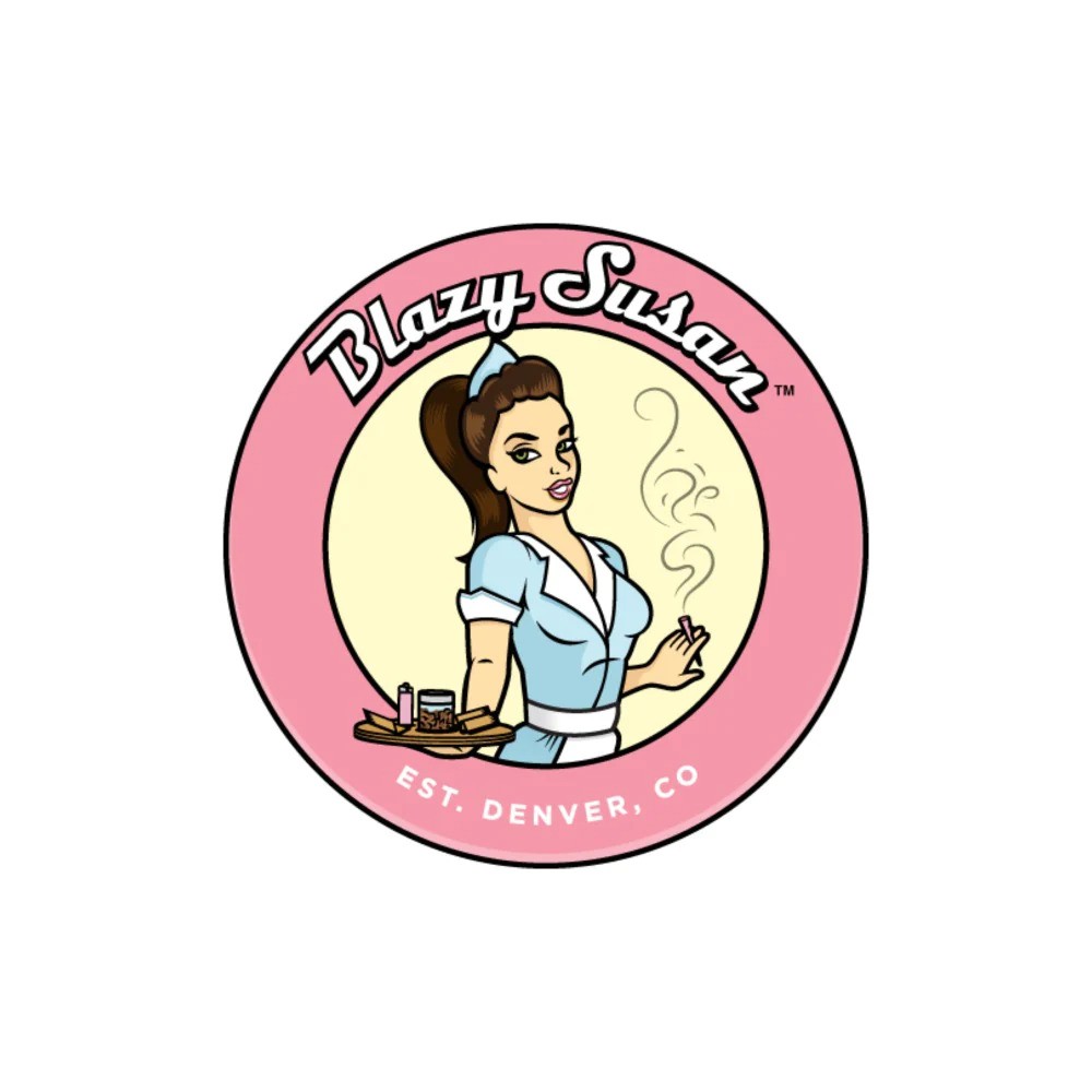 Photograph of product: Blazy Susan Papers -  1 1/4 Purple