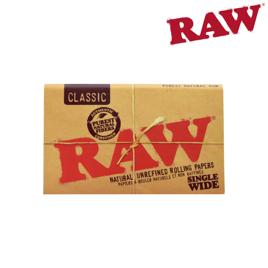 Photograph of product: RAW Rolling Papers Single Wide