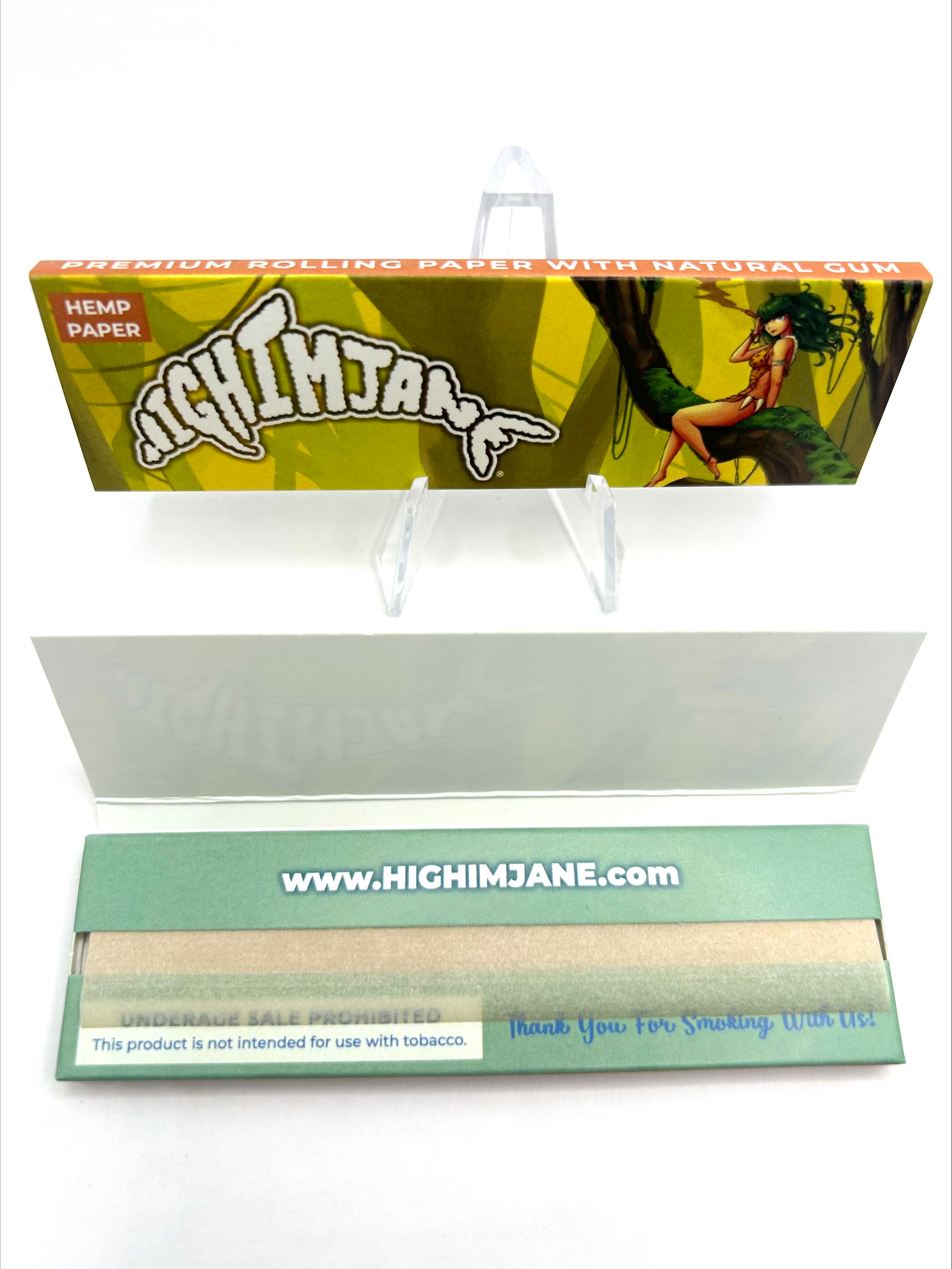 Photograph of product: High I'm Jane - King Size Wide Rolling Papers - Hemp Paper
