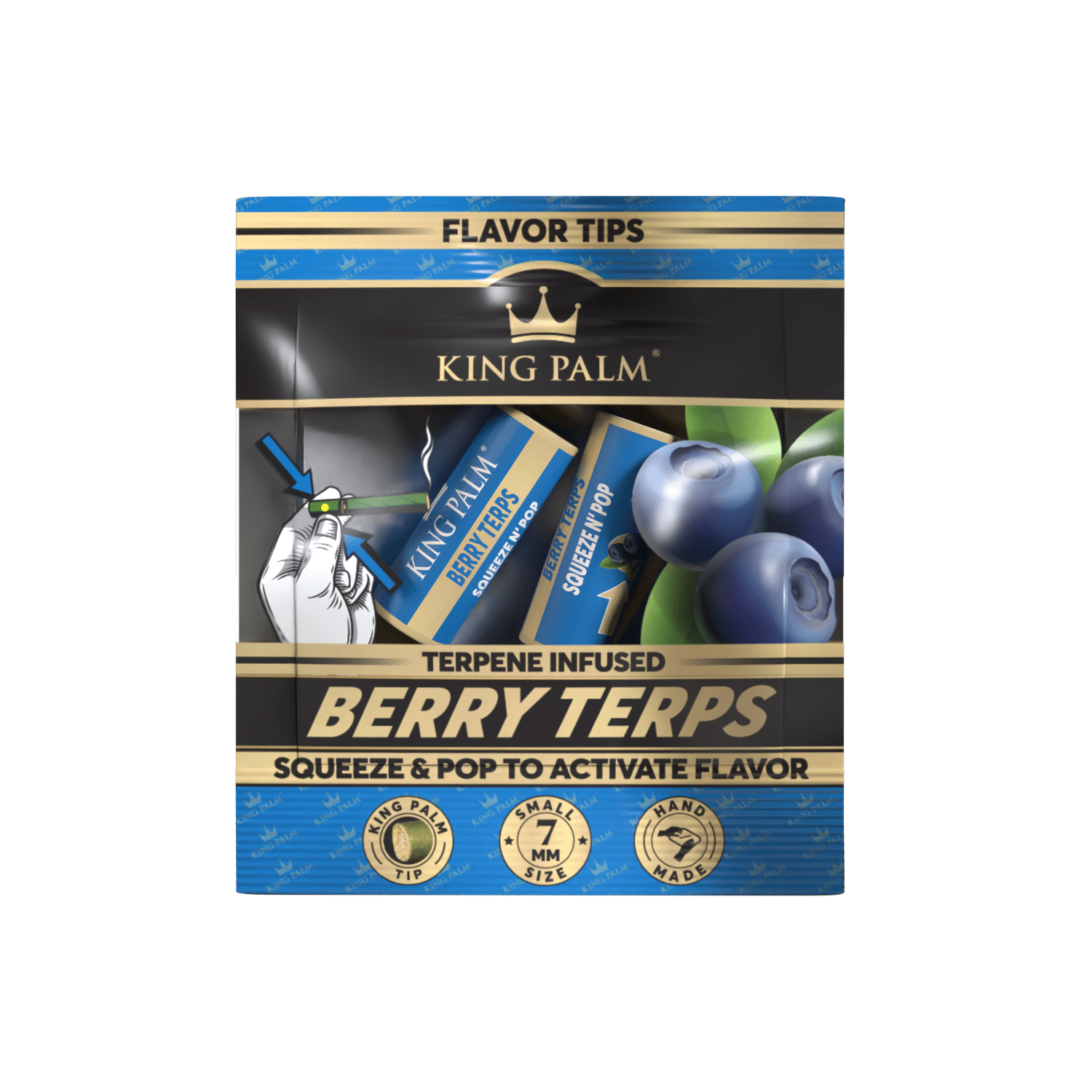 Photograph of product: Blueberry King Palm TIPS