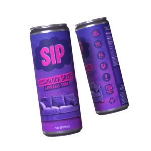 Photograph of product: Beverage - Couchlock Grape - 5mg