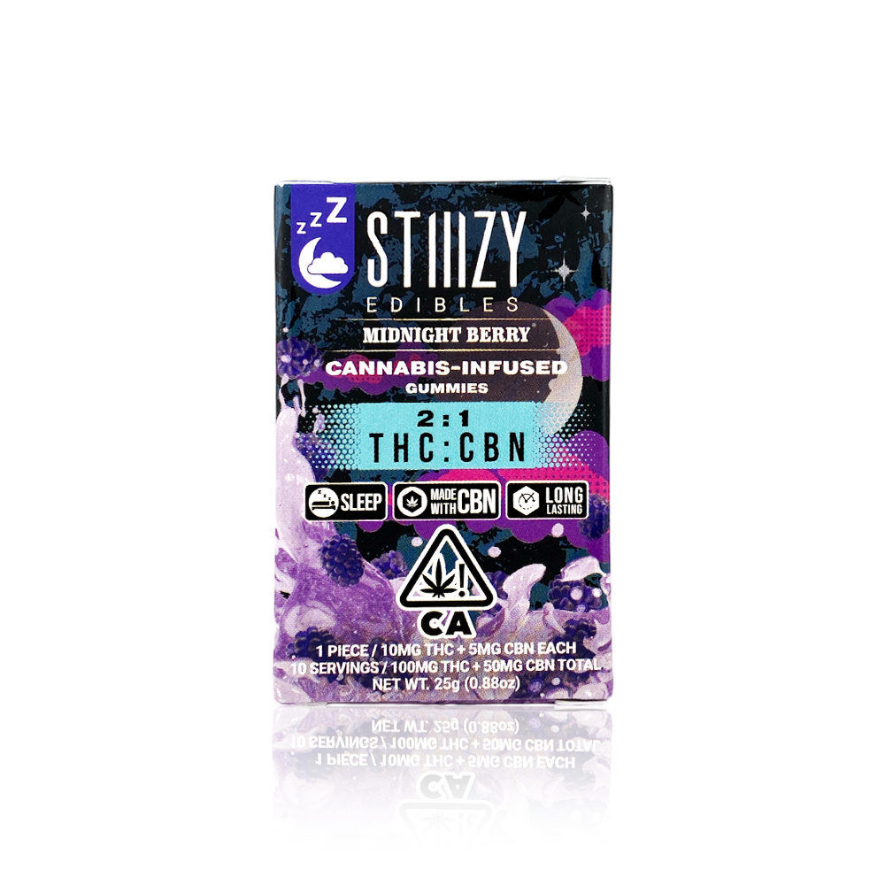 Photograph of product: 2:1 TH-oui: CBN MIDNIGHT BERRY GUMMIES