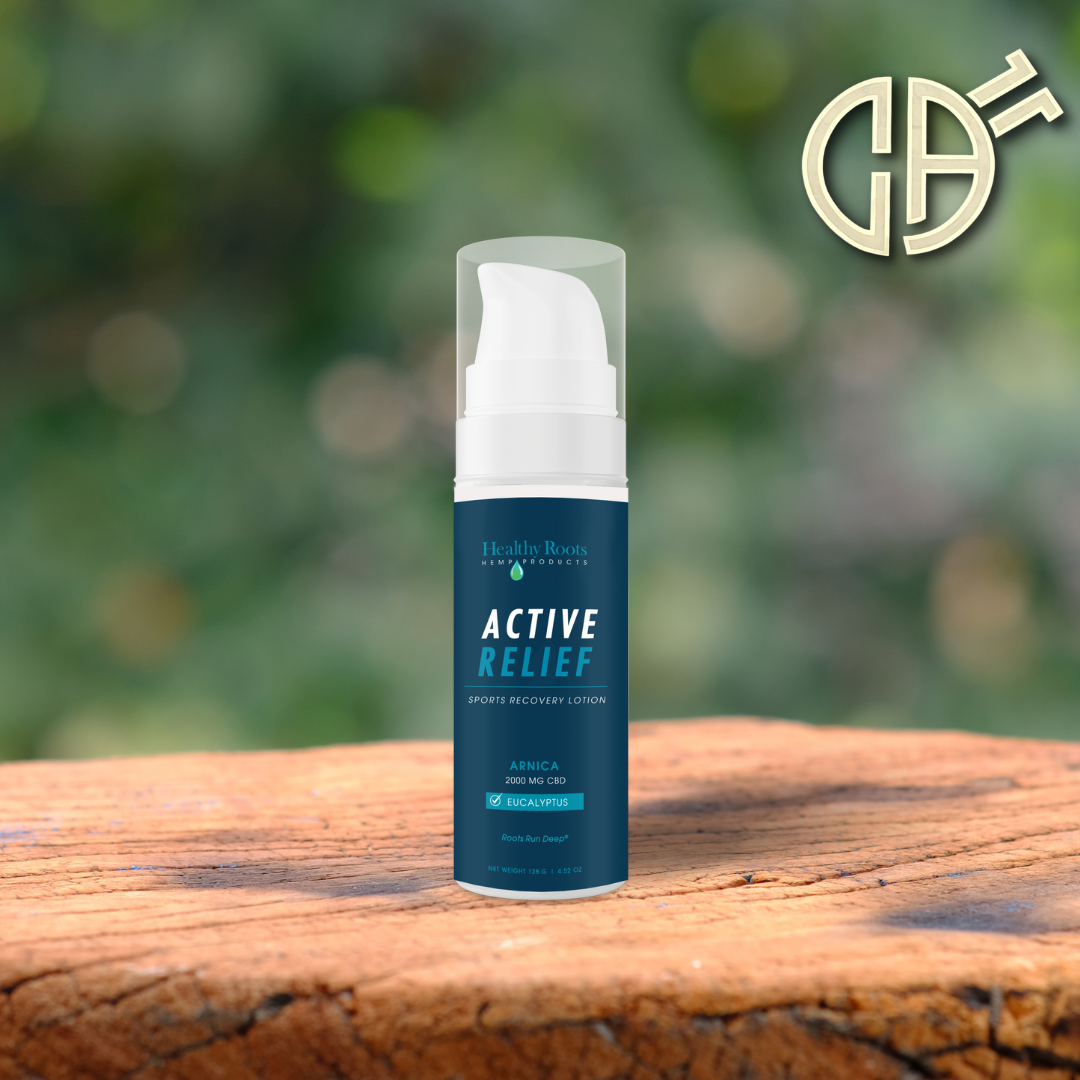 Photograph of product: Healthy Roots | Active Relief Lotion