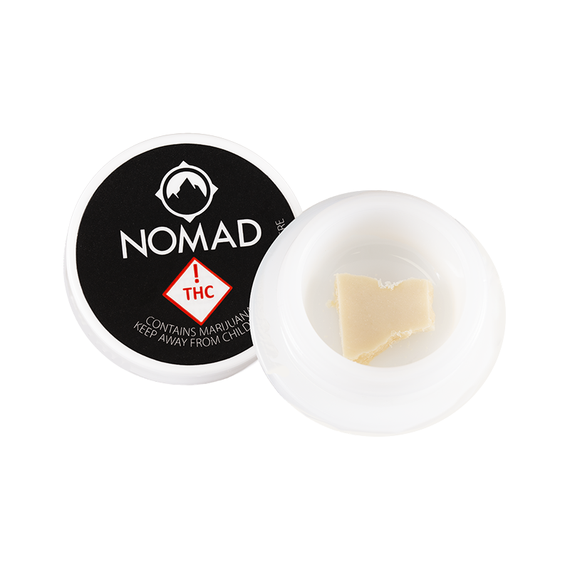 Photograph of product: Nomad Extracts | 1g Wax | REC - Garlic Grove