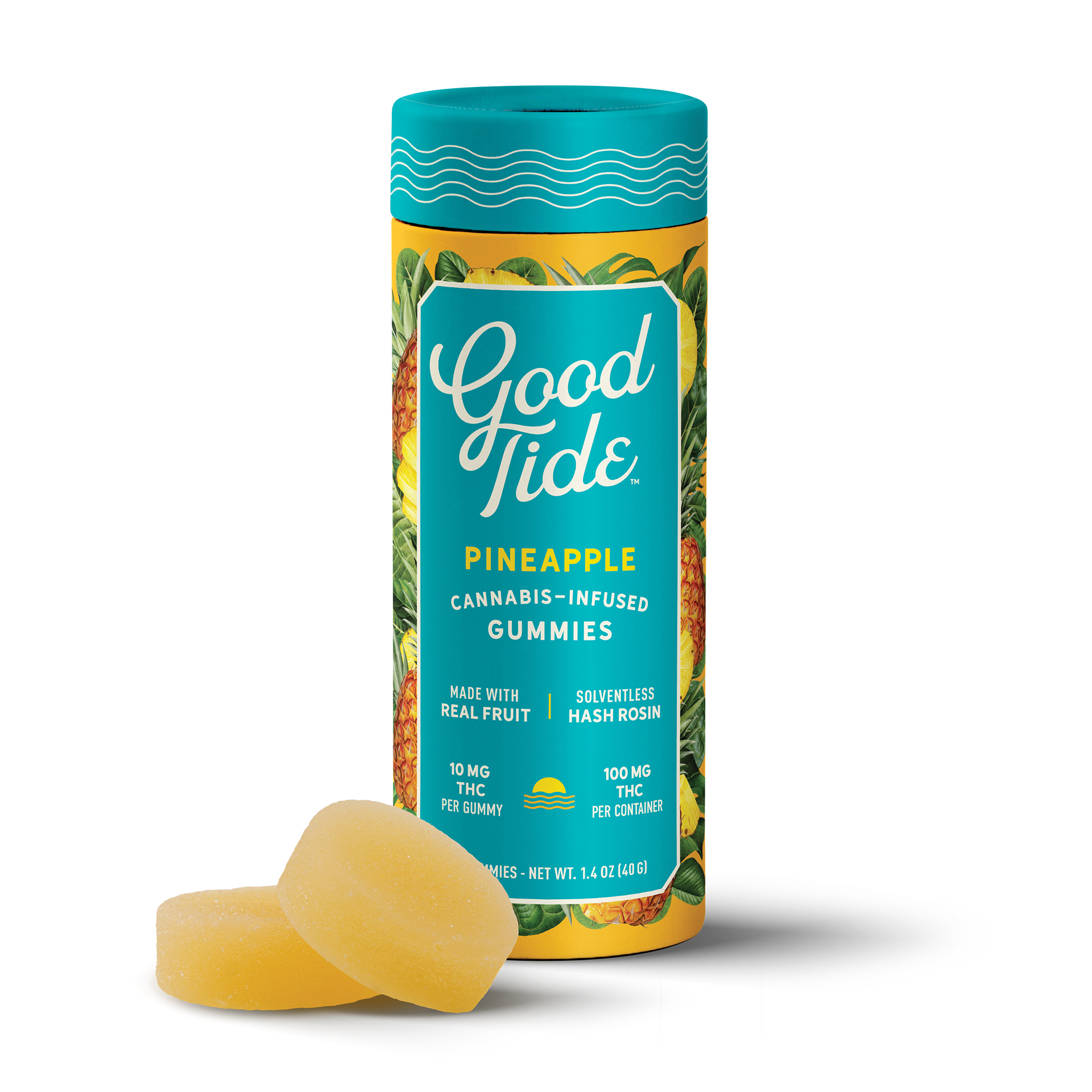 Photograph of product: Rosin Gummies - Pineapple