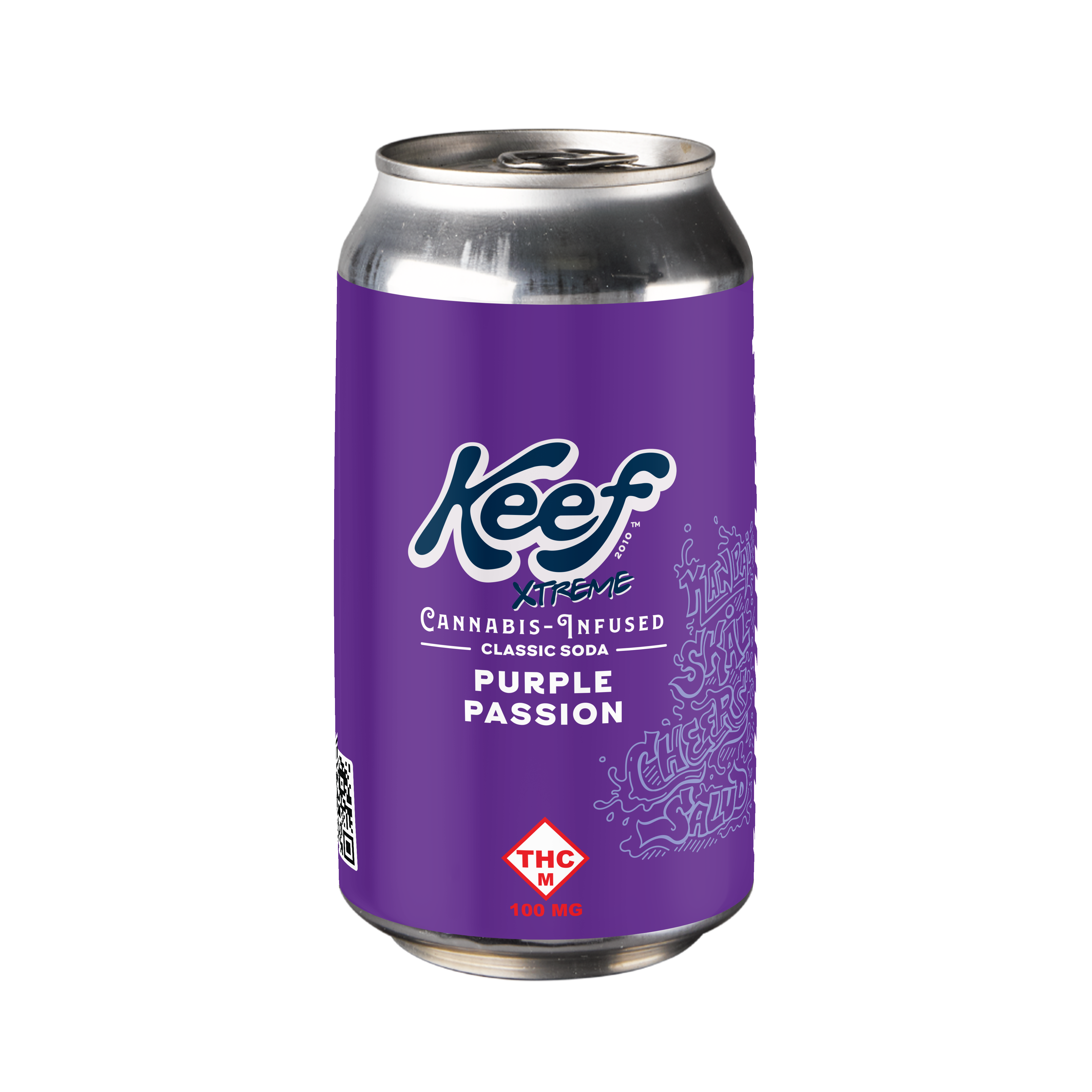 Photograph of product: Purple Passion | XTREME Classic Soda 100mg