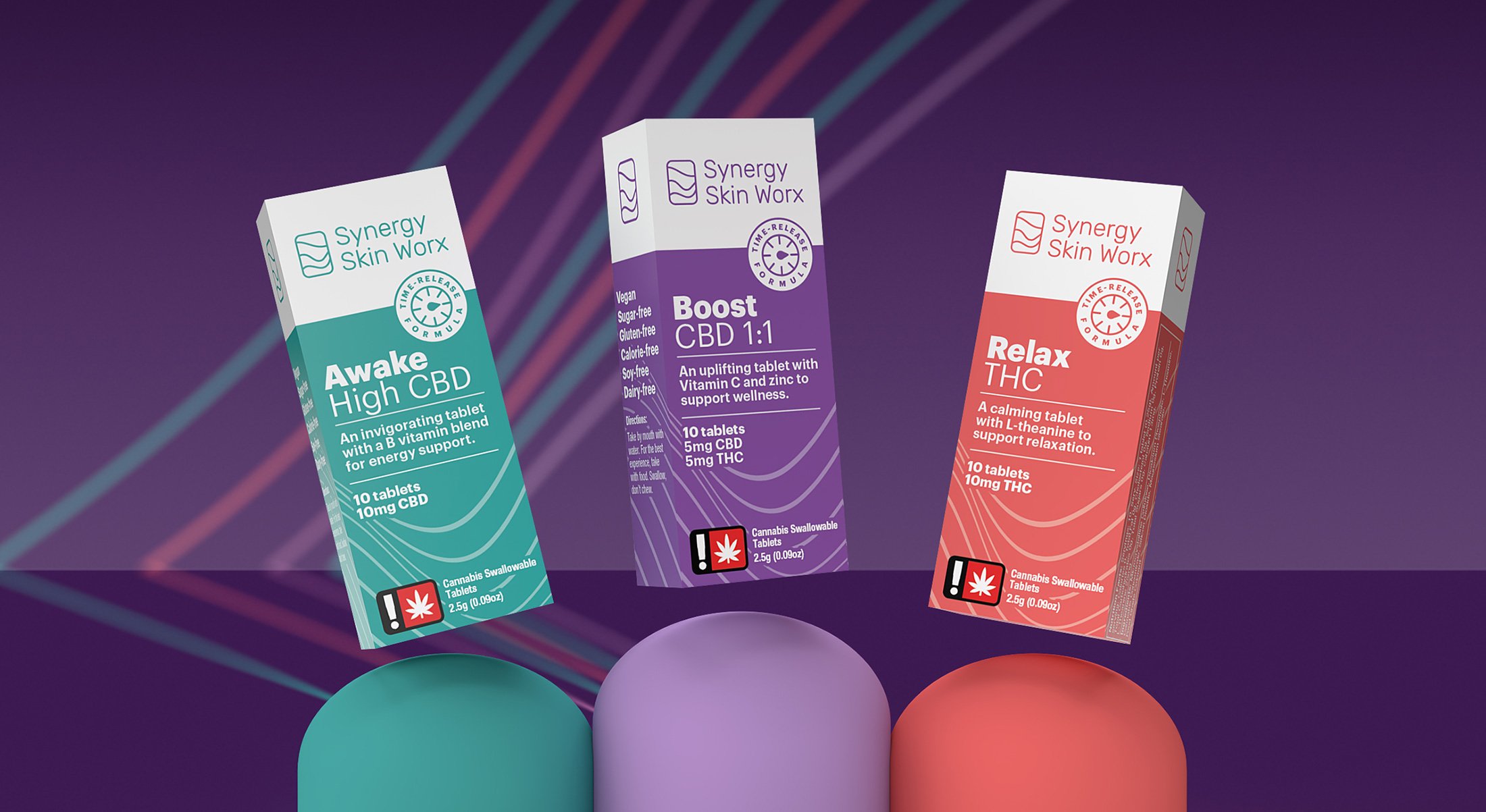 Photograph of product: Synergy | Tablets | Awake High CBD