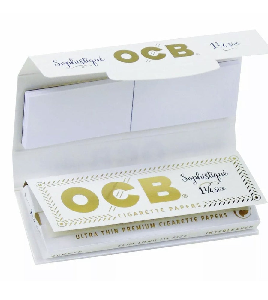 Photograph of product: Sophistique Rolling Papers | Size 1 1/4 + Tips
