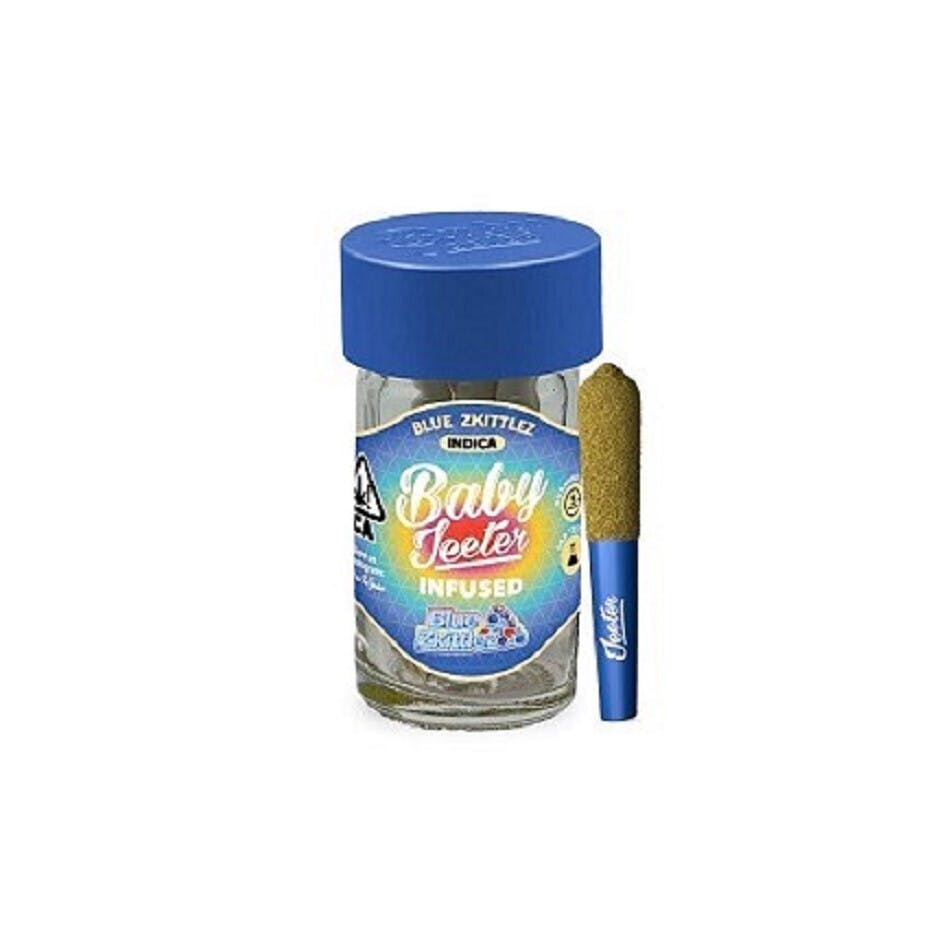 Photograph of product: JEETER - 5PK PREROLL - BLUE ZKITTLEZ