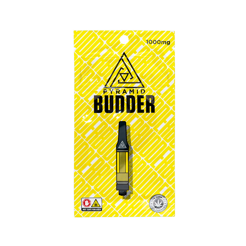 Photograph of product: Pyramid | Banana Cookies | Budder Cartridge