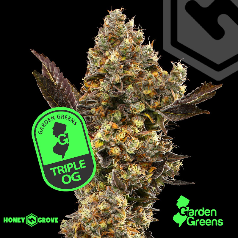 Photograph of product: Garden Greens | Triple OG | 7g