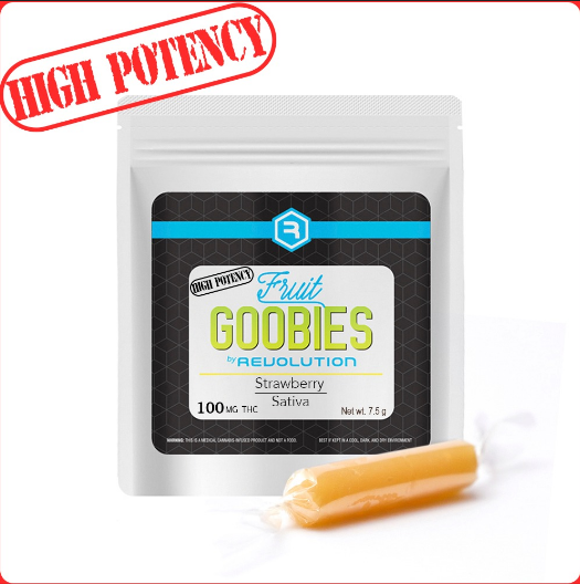 Photograph of product: Fruit Chew | Super Goobies | Strawberry [Oui'd]