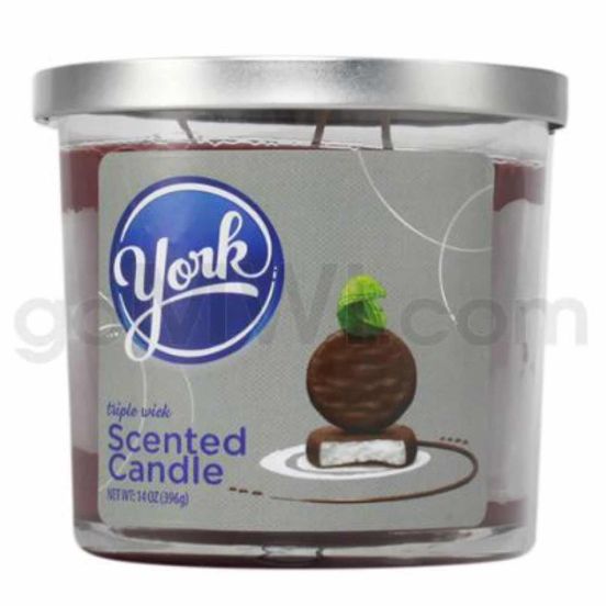 Photograph of product: York Peppermint Patty Candle 14oz. - 