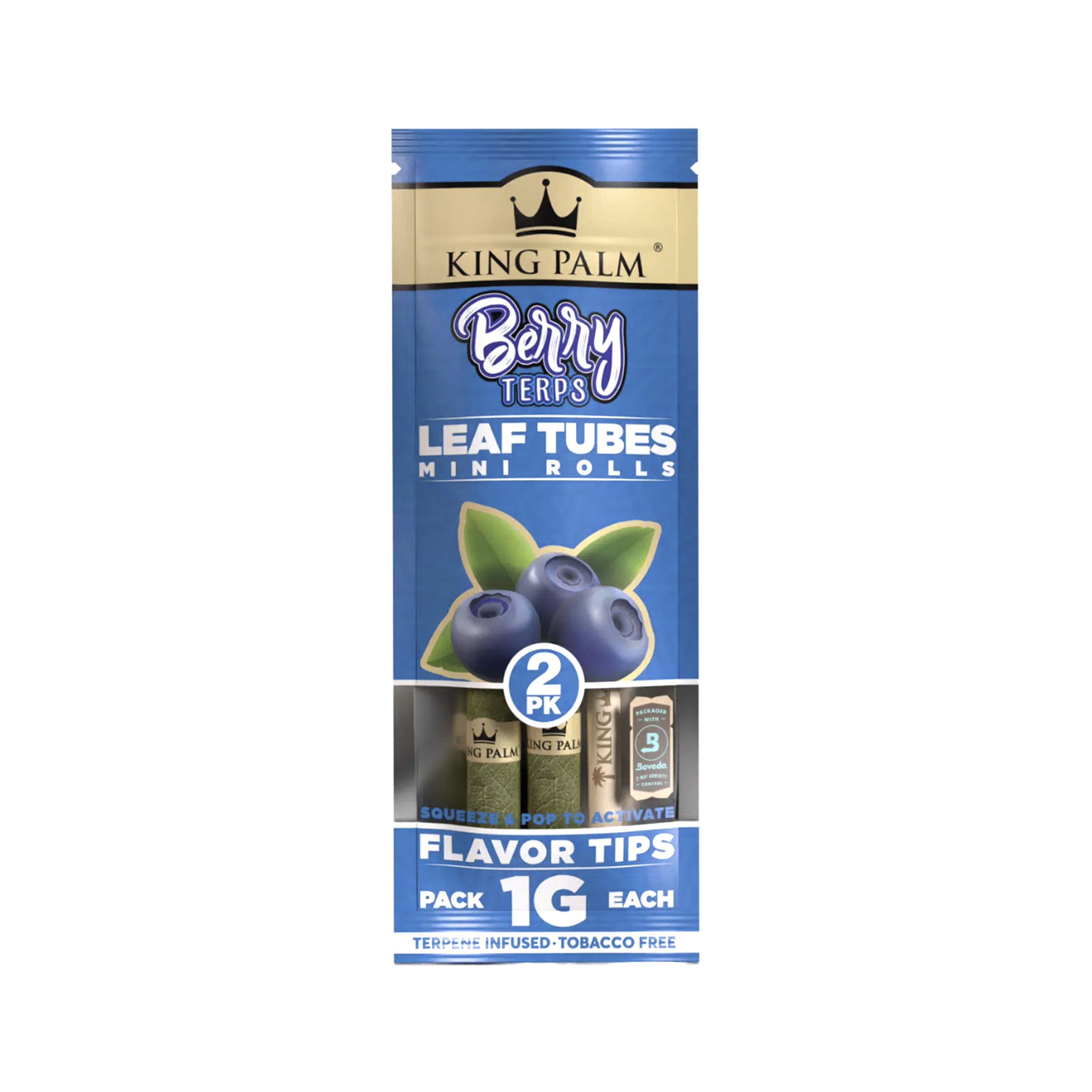 Photograph of product: Berry Terps Mini Wraps - 2 Pack