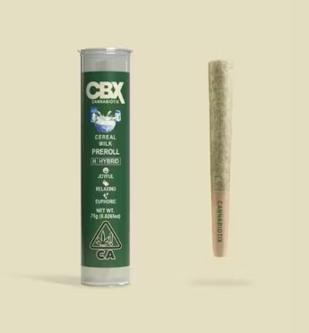 Photograph of product: CBX | CEREAL MILK (H) | .75G PREROLL