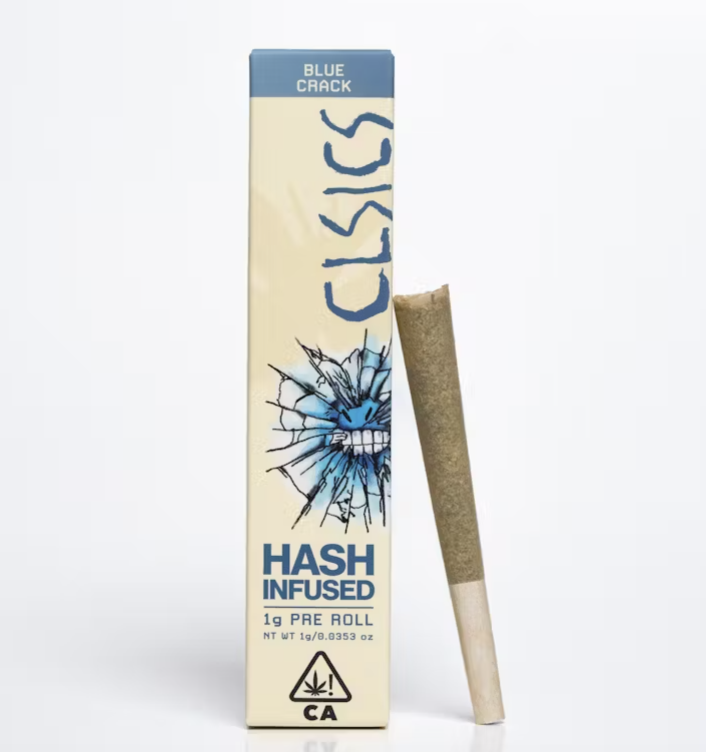 Photograph of product: Clsics au chocolat Infused Preroll 1g - Blue Crack (S)