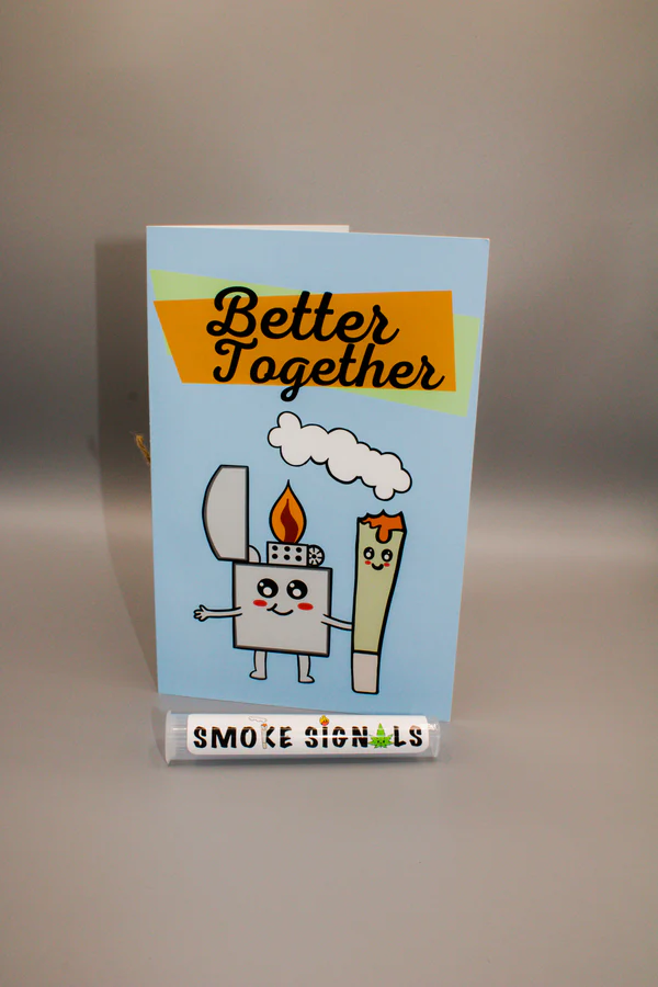 Photograph of product: Greeting Card-" Better Together"  with Doob Tube
