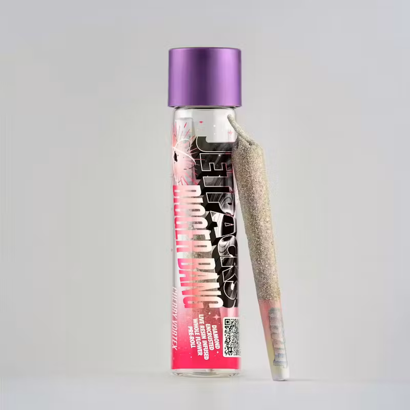 Photograph of product: Jetpacks | Bigger Bang | Cherry Vortex | 1g Infused pre-roll
