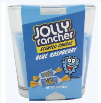 Photograph of product: Jolly Rancher Candle - Blue Raspberry 3oz