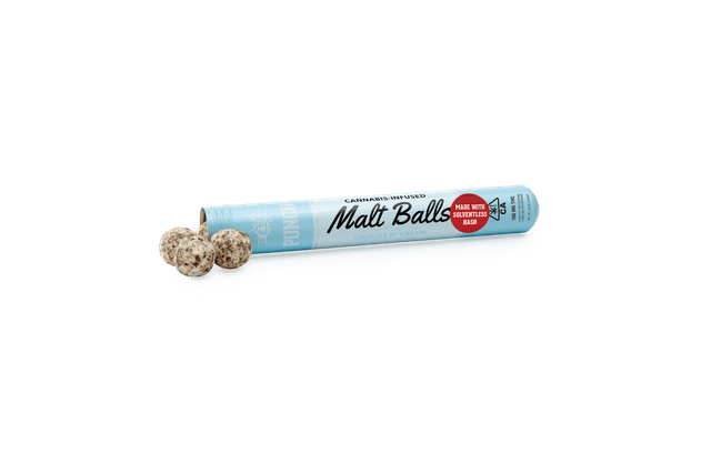 Photograph of product: 100MG Malt Hash Balls Cookies N Cream - Cookies N Cream 100MG Malt Balls