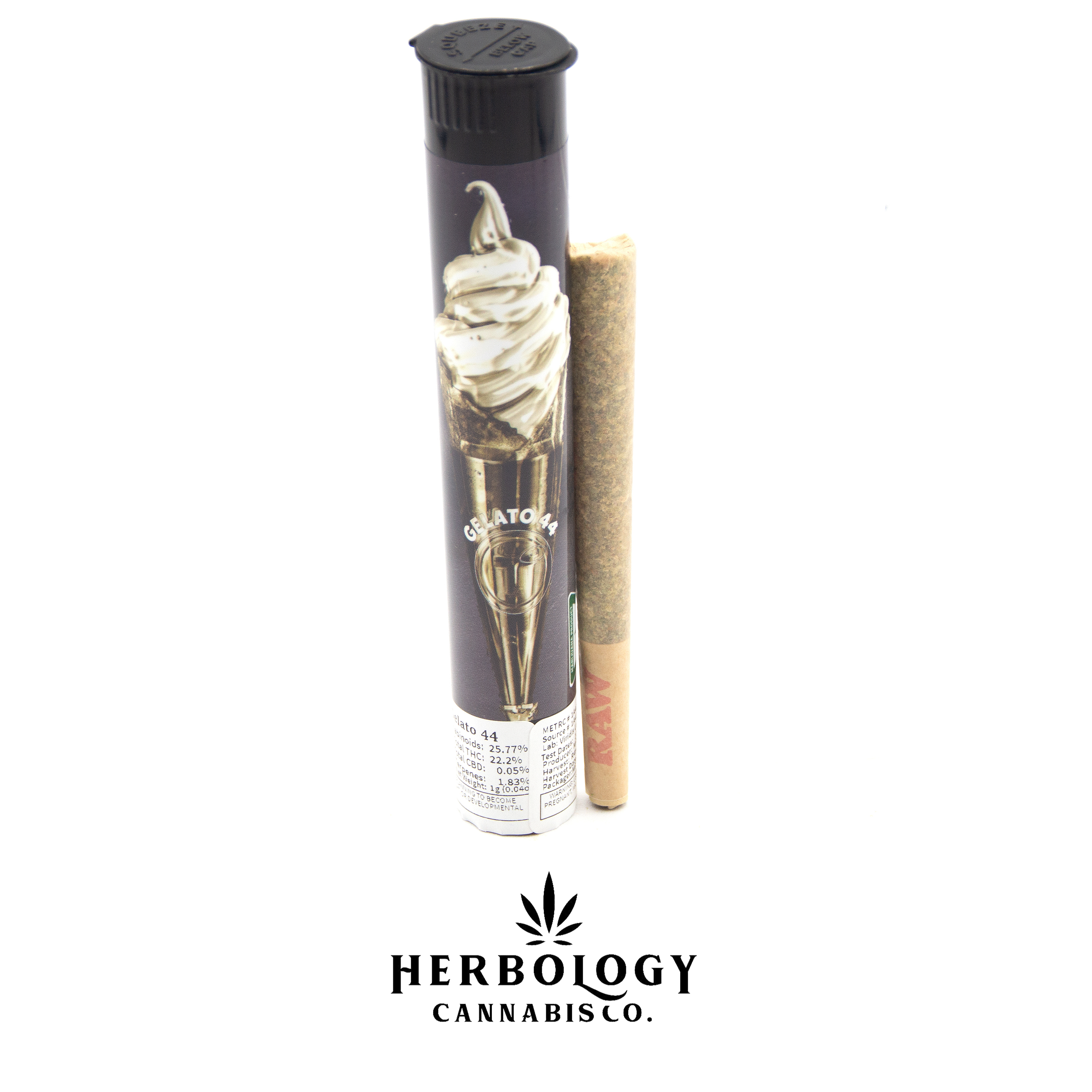 Photograph of product: Tyson 2.0 | Pre-Roll | Gelato 44 | 1g