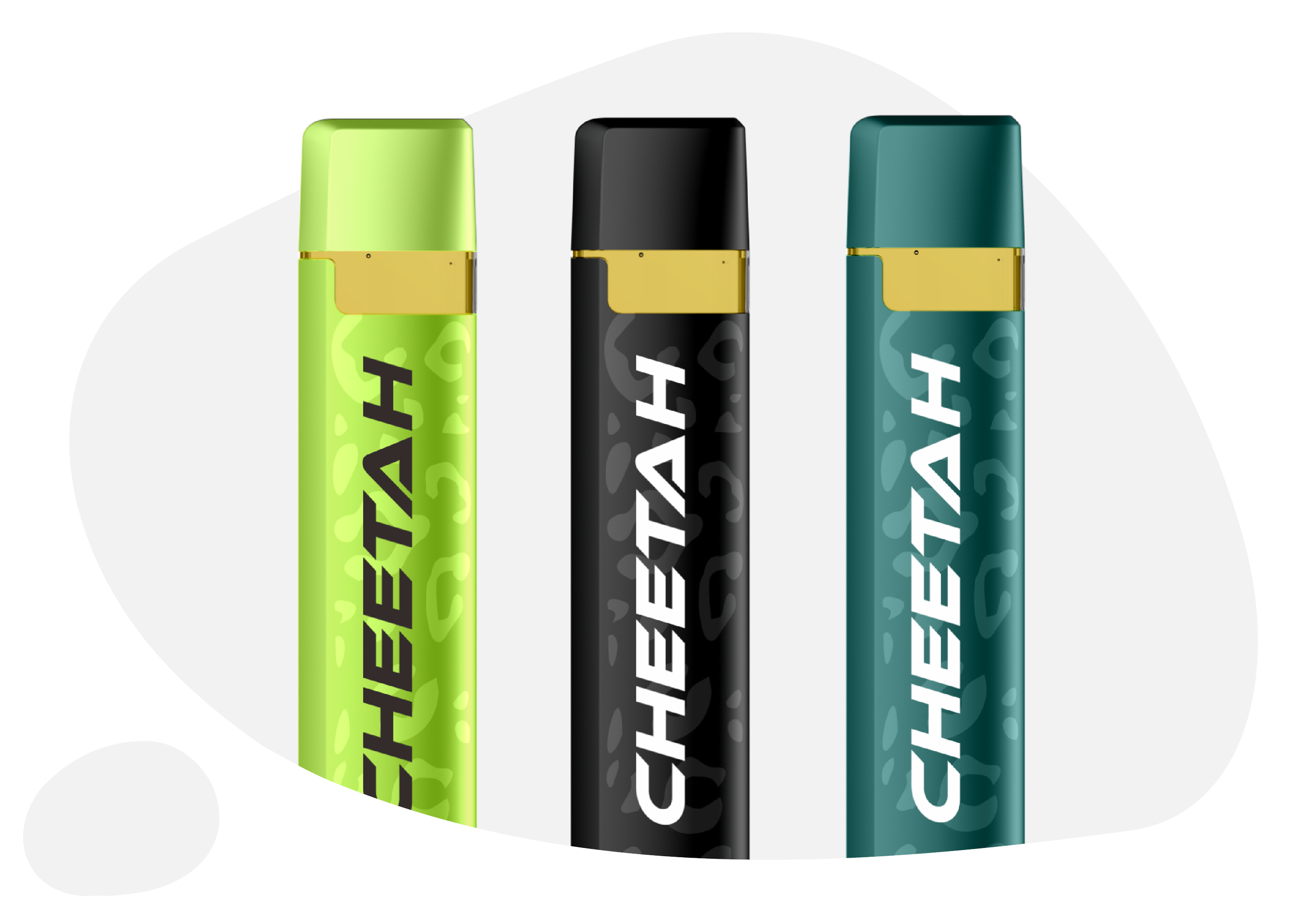 Photograph of product: Cheetah | KmintZ | Vape Cart | Live Rosin Disposable | 1g