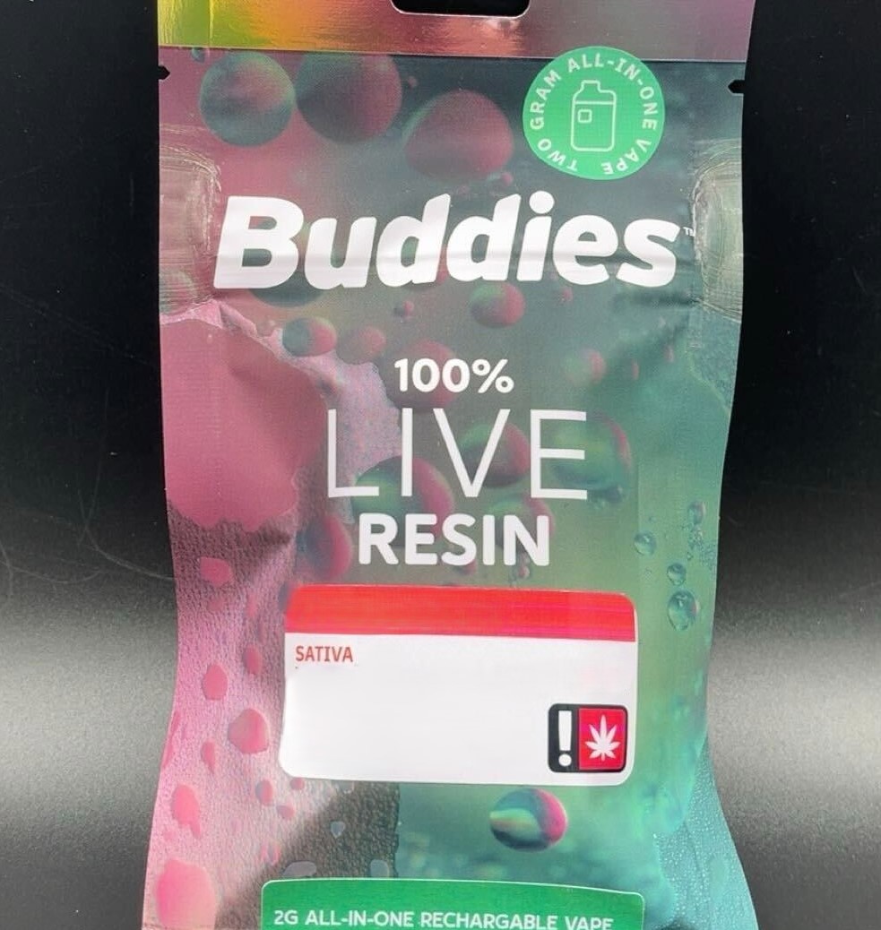 Photograph of product: AiO Live Resin Disposable | Bangi Poison | 2g