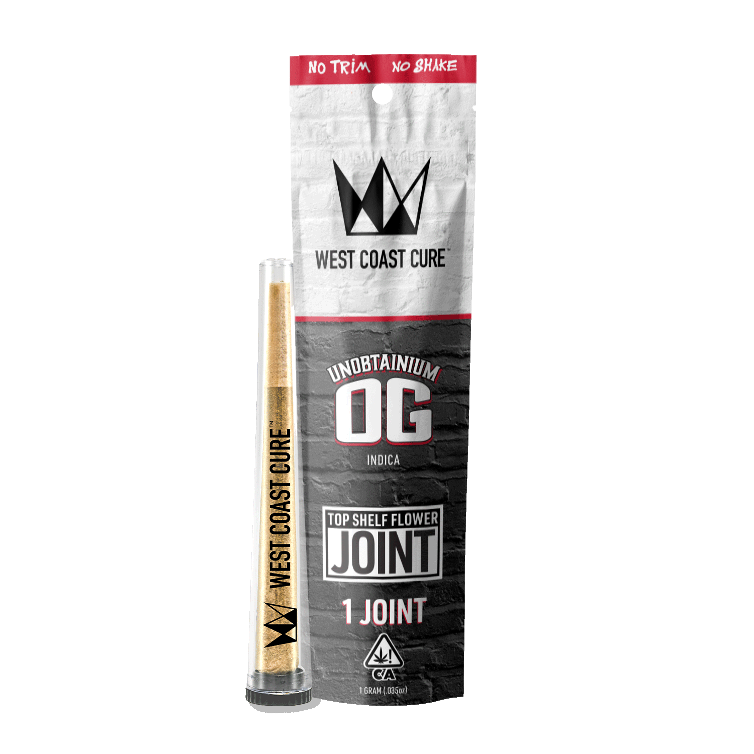 Photograph of product: UNOBTAINIUM OG 1G PREROLL